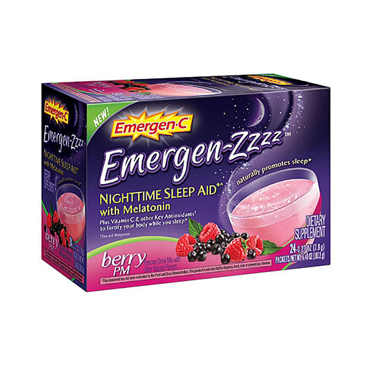 Alacer Berry PM Emergen-Zzz 24 packets