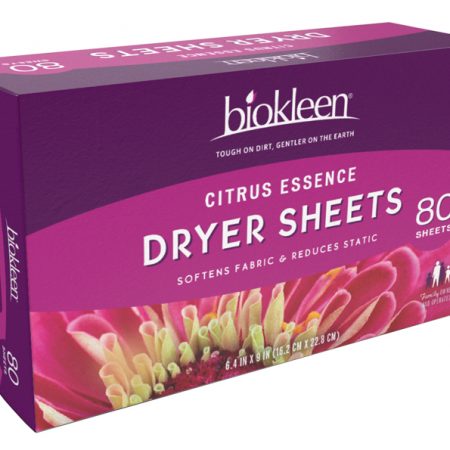 Biokleen Citrus Essence Dryer Sheets