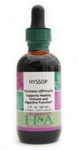 Hyssop (fresh flowering top)