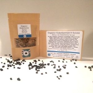 Organic Elderberry Packet with Recipe (with/without Spices)