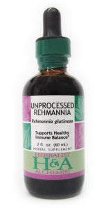 Rehmannia Unprocessed (dried unprocessed root)
