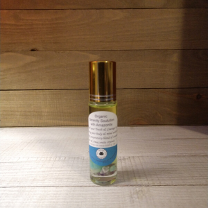"Serenity Soulution with Amazonite" Organic Essential Oil Blend